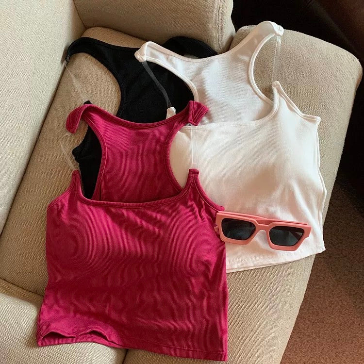 Nairobi Invisible Strap Built-In Bra camisole